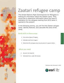 Zaatari Refugee Camp Refugee Zaatari