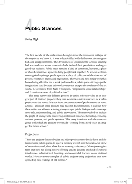 Public Stances « 55