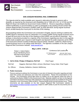 San Joaquin Regional Rail Commission