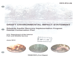 Draft Environmental Impact Statement