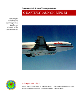 Quarterly Launch Report