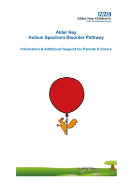 Alder Hey Autism Spectrum Disorder Pathway