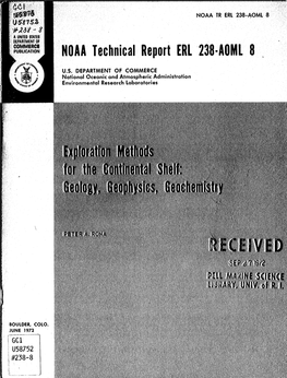 Geology, Geophysics, Geochemistry