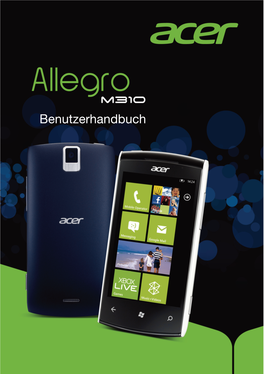 Bedienungsanleitung Acer Allegro M310