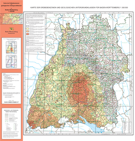 Karte Der Erdbebenzonen Und Geologischen Untergrundklassen