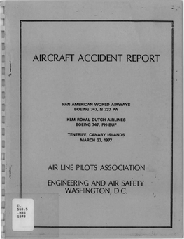 Aircraft Accident Report