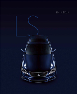 Brochure for 2011 Lexus LS & Lsh Hybrid