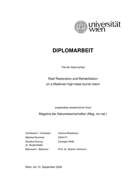 Diplomarbeit