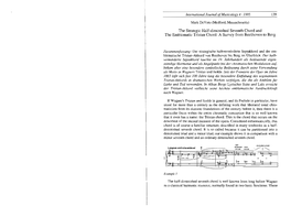 The Strategic Half-Diminished Seventh Chord and the Emblematic Tristan Chord: a Survey from Beethoven to Berg