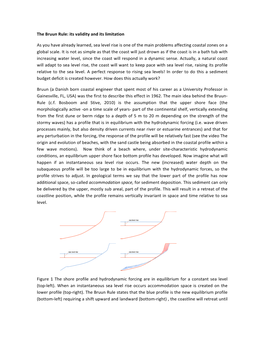 The Bruun Rule: Its Validity and Its Limitation