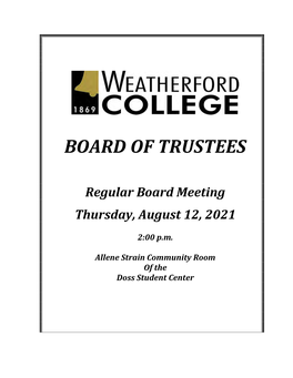 Board of Trustees