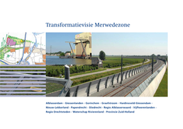 Transformatievisie Merwedezone