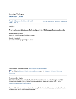 From Catchment to Inner Shelf: Insights Into NSW Coastal Compartments