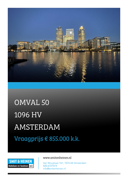 Te Koop: Omval 50 in Amsterdam