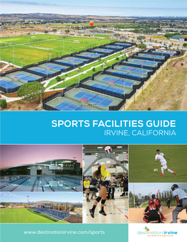Sports Facilities Guide Irvine, California
