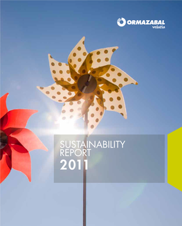 Sustainability Report 2 011 Contents 2 1