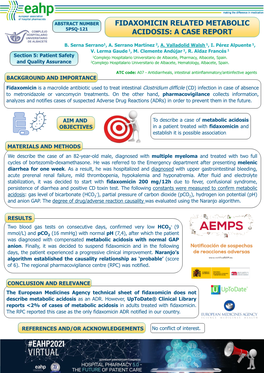 Fidaxomicin Related Metabolic Acidosis