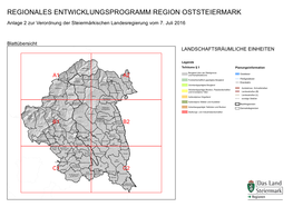 Anlage 2 Zur Verordnung Der Steiermärkischen Landesregierung Vom 7