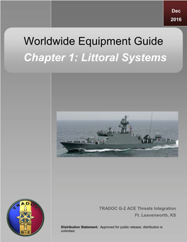 Worldwide Equipment Guide Chapter 1: Littoral Systems