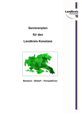 Seniorenplan Für Den Landkreis Konstanz