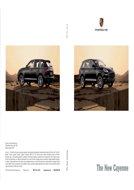 2008 Porsche Cayenne Brochure