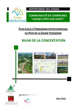 Bilan De La Concertation