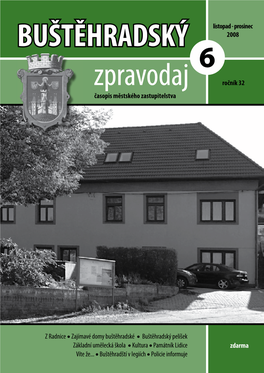 Buštěhradský Zpravodaj Č. 6/2008