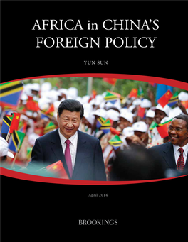 AFRICA in CHINA's FOREIGN POLICY