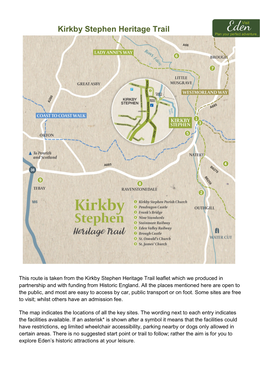 Kirkby Stephen Heritage Trail
