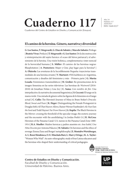Cuaderno 117 ISSN 1668-0227 Cuadernos Del Centro De Estudios En Diseño Y Comunicación [Ensayos]