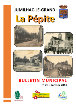 BULLETIN MUNICIPAL N° 26 – Janvier 2018