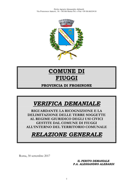 Comune Di Fiuggi