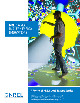 Nrel: a Year in Clean Energy Innovations