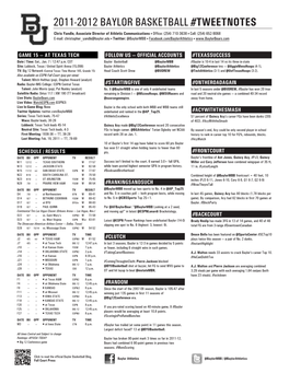 BU MBB Game Notes 2011-2012 15 TT Tweet Layout 1