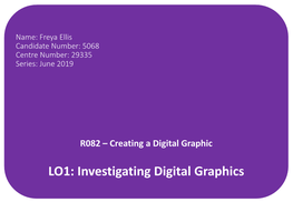 LO1: Investigating Digital Graphics