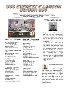 Larson Newsletter Email Version Summer 2013