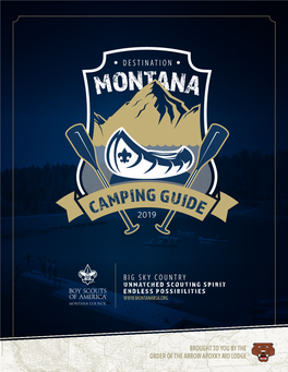 Destination Montana BSA Camping Guide 2019