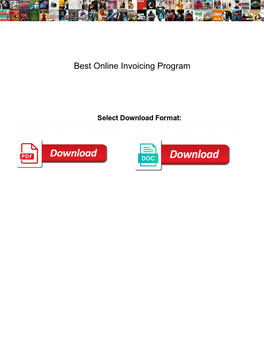 Best Online Invoicing Program