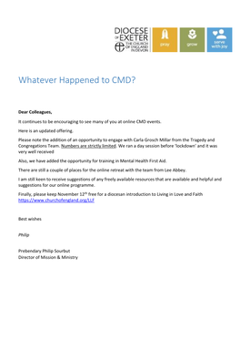 Whatever Happened to CMD?