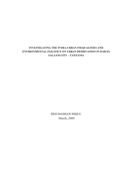 Final Thesis Report