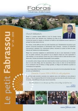 Fabrassoun° 28 - 2018 La Nouvelleannée2019quiarrive,Pourvousetvosproches