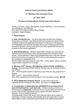 National Forest Land Scheme (NFLS)