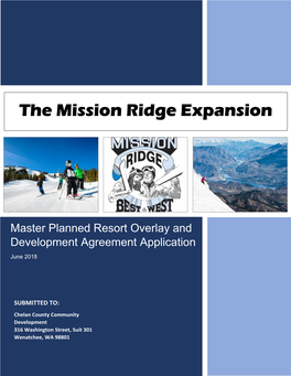 The Mission Ridge Expansion