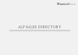 Alp Sales Directory Area Manager