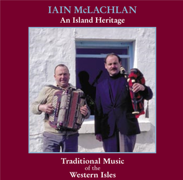 IAIN Mclachlan an Island Heritage