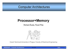 Computer Architectures