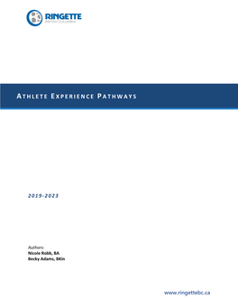 Athlete Experience Pathways