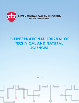 Ibu International Journal of Technical and Natural Sciences