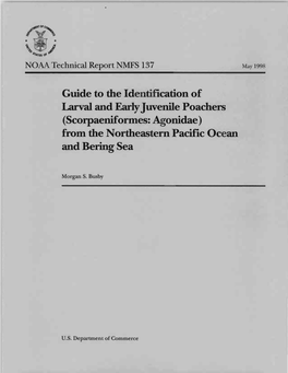 Guide to the Identification of Larval and Earlyjuvenile Poachers Fronn