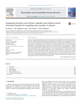 Comparing Meshless Local Petrov–Galerkin and Artificial Neural